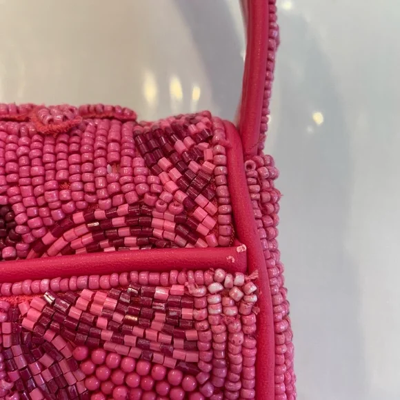 STAUD TOMMY BEADED BAG BLOSSOM GARDEN PARTY - Picture 11 of 14